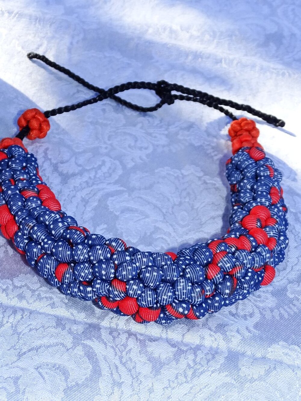 Lucuma Fair Trade Textile Art Jewelry Made by the Women of Peru